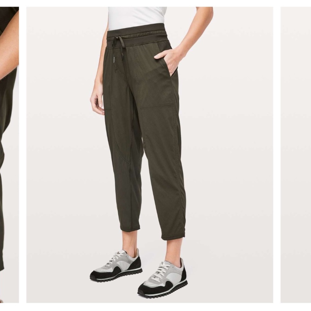 Lululemon Dance Studio Crop *25" - Dark Olive 4